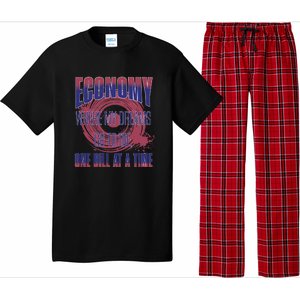 Sarcastic Money Woes Cynical Economy Joke Pajama Set