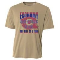 Sarcastic Money Woes Cynical Economy Joke Cooling Performance Crew T-Shirt