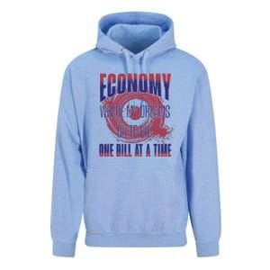 Sarcastic Money Woes Cynical Economy Joke Unisex Surf Hoodie