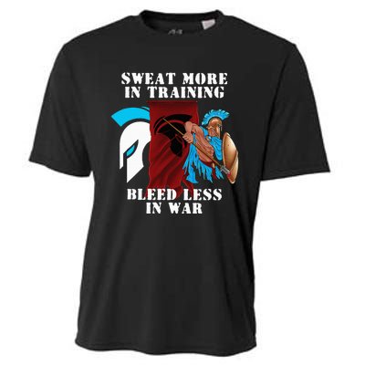 Sweat More Warrior  Bozz Gear by BattleBozzy Cooling Performance Crew T-Shirt