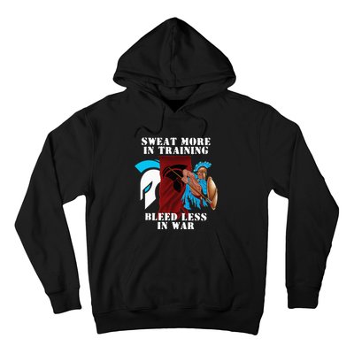 Sweat More Warrior  Bozz Gear by BattleBozzy Hoodie