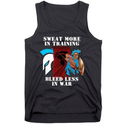 Sweat More Warrior  Bozz Gear by BattleBozzy Tank Top