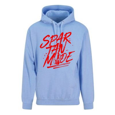 Spartan Mode Workout Gladiator Beast Gym Quote Gift Unisex Surf Hoodie