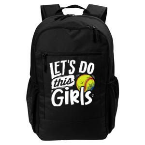 Softball Mom Women Girl Softball Lover Daily Commute Backpack