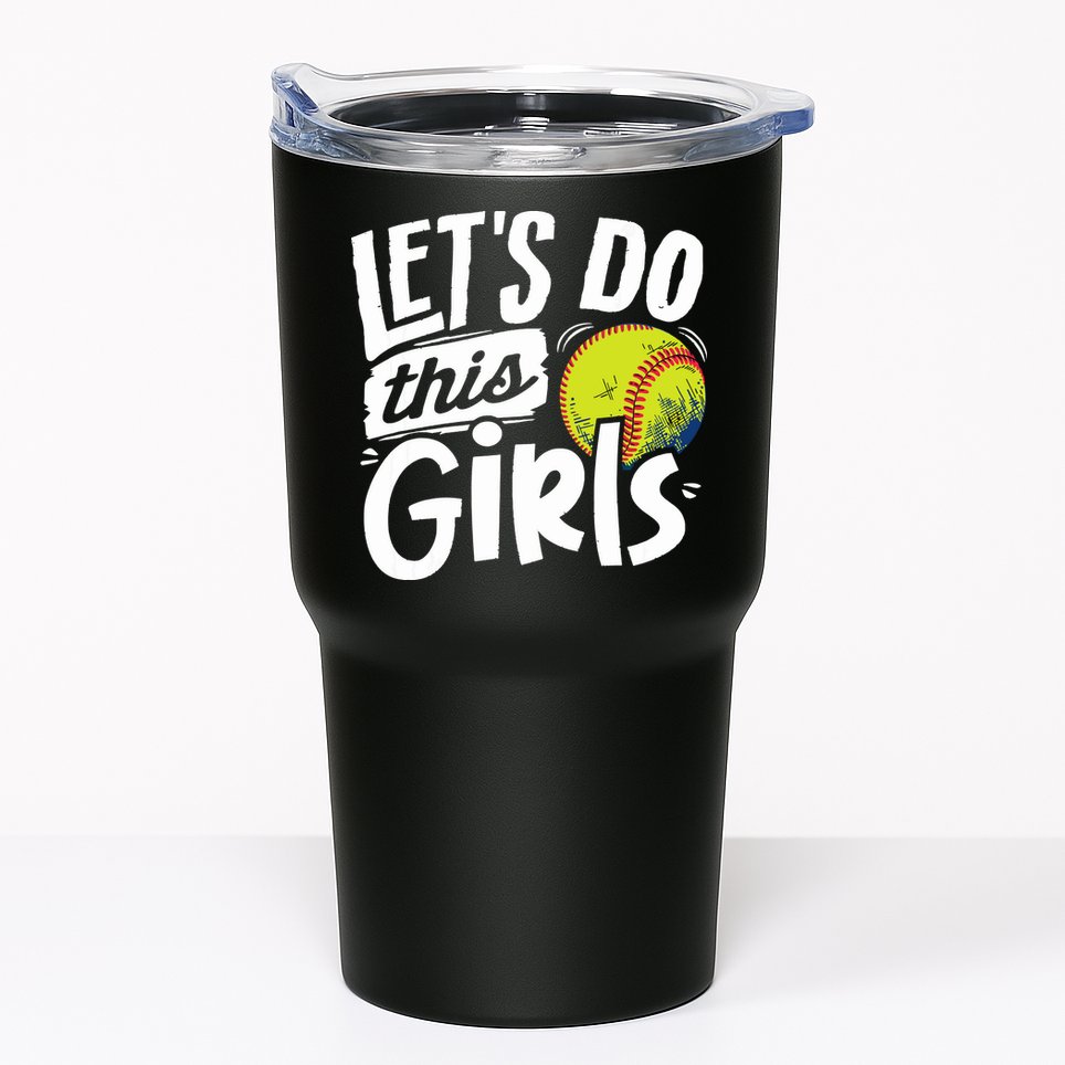 Softball Mom Women Girl Softball Lover Tumbler