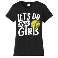 Softball Mom Women Girl Softball Lover Women's T-Shirt