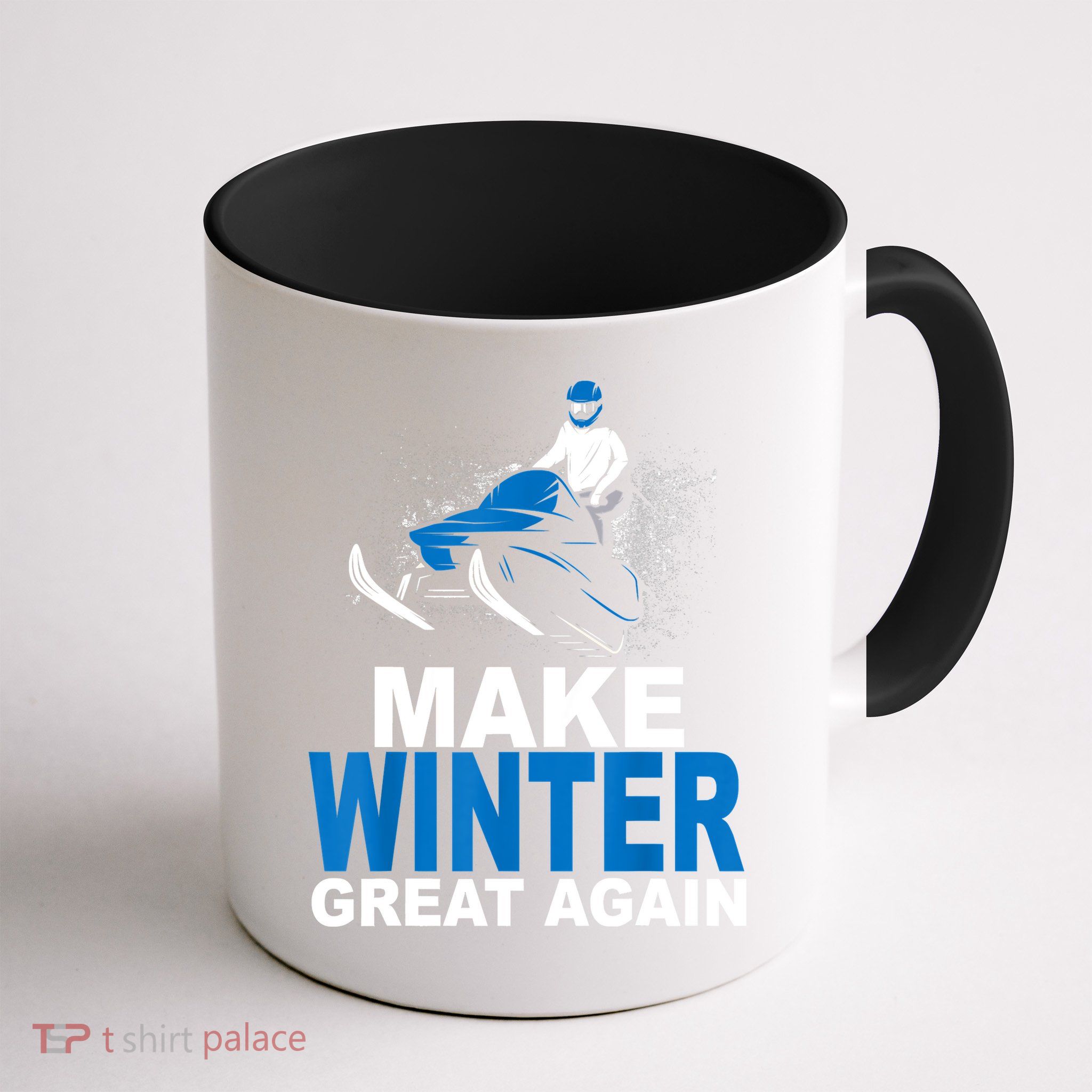 Snowmobile Make Winter Great Again Snowmobiling Gifts Mug