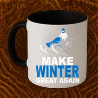 Snowmobile Make Winter Great Again Snowmobiling Gifts Mug