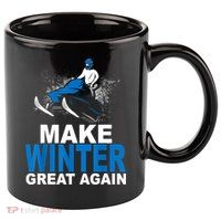 Snowmobile Make Winter Great Again Snowmobiling Gifts 11oz C Handle Ceramic Mug