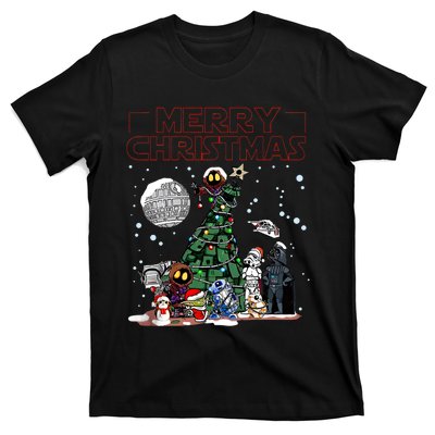 Star Movie Wars Christmas Merry Christmas T-Shirt