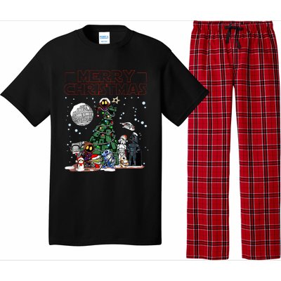 Star Movie Wars Christmas Merry Christmas Pajama Set