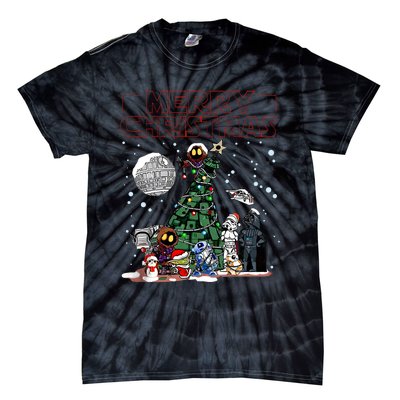 Star Movie Wars Christmas Merry Christmas Tie-Dye T-Shirt