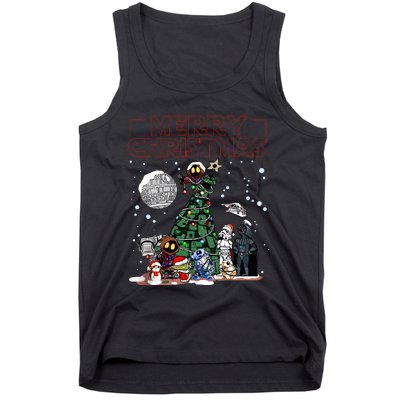 Star Movie Wars Christmas Merry Christmas Tank Top