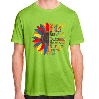 Sunshine Mixed With Hurricane Capricorn Birthday Gift Adult ChromaSoft Performance T-Shirt