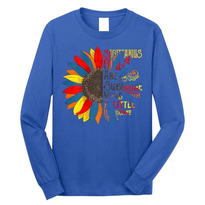 Sunshine Mixed With Hurricane Capricorn Birthday Gift Long Sleeve Shirt