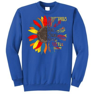 Sunshine Mixed With Hurricane Capricorn Birthday Gift Sweatshirt