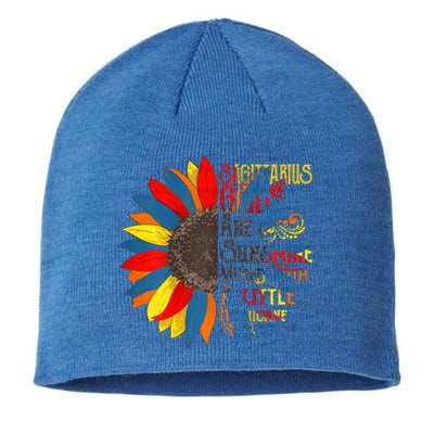 Sunshine Mixed With Hurricane Capricorn Birthday Gift Sustainable Beanie