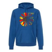 Sunshine Mixed With Hurricane Capricorn Birthday Gift Premium Hoodie