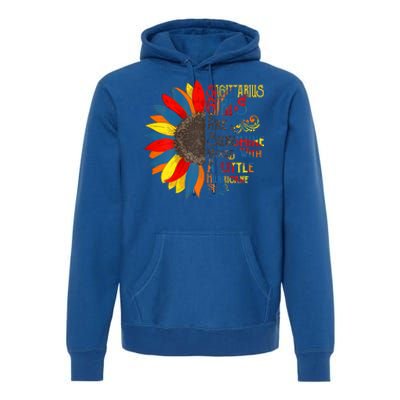 Sunshine Mixed With Hurricane Capricorn Birthday Gift Premium Hoodie