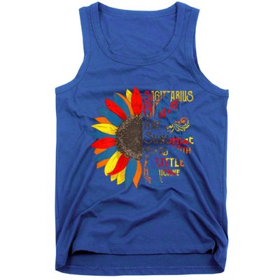 Sunshine Mixed With Hurricane Capricorn Birthday Gift Tank Top