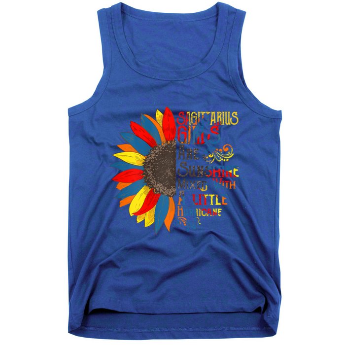 Sunshine Mixed With Hurricane Capricorn Birthday Gift Tank Top