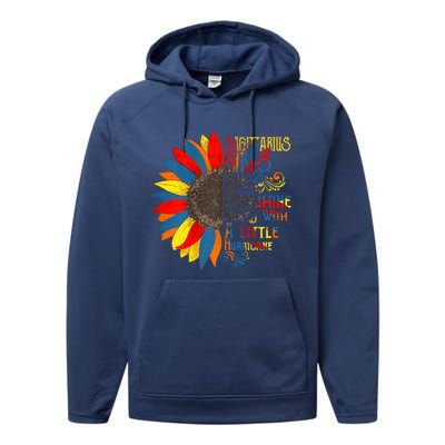 Sunshine Mixed With Hurricane Capricorn Birthday Gift Performance Fleece Hoodie