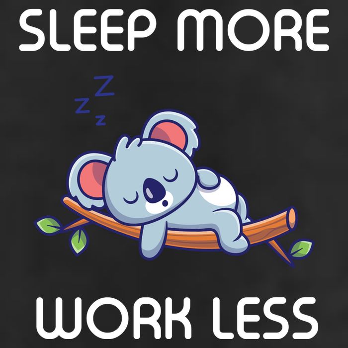 Sleep More Work Less 15oz Campfire Ceramic Mug