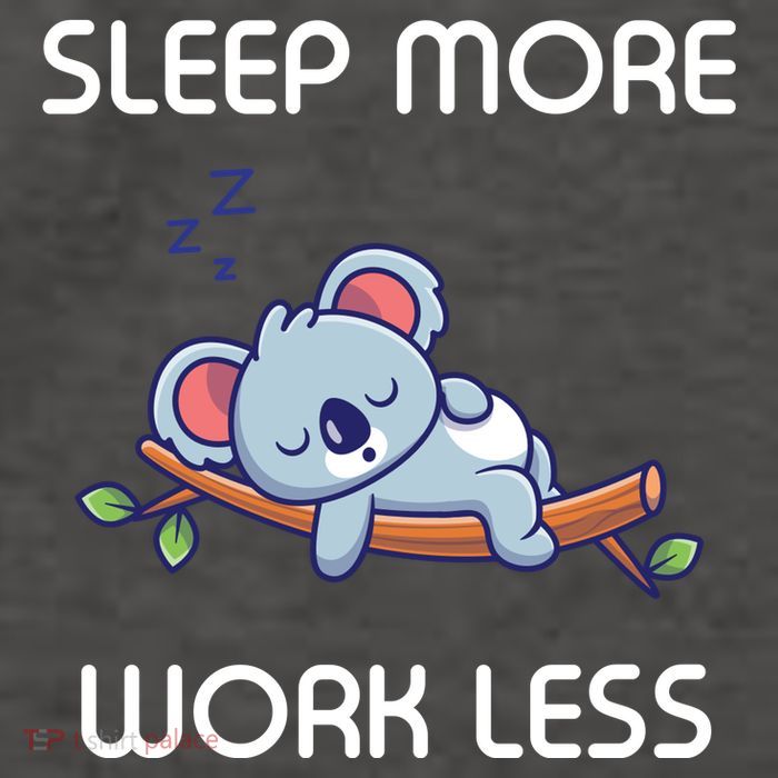 Sleep More Work Less Vector Backpack