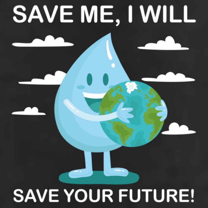 Save Me Will Save Your Future Conserve Water Advocate Gift Cool Comfort Performance Bucket Hat