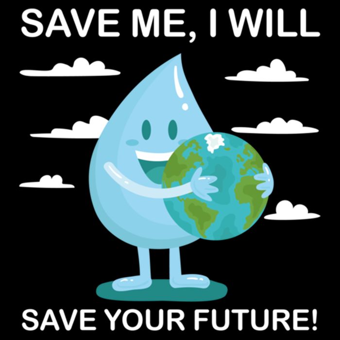 Save Me Will Save Your Future Conserve Water Advocate Gift Cooling Performance Crew T-Shirt