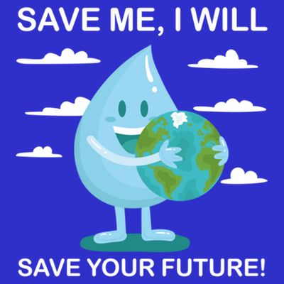 Save Me Will Save Your Future Conserve Water Advocate Gift T-Shirt