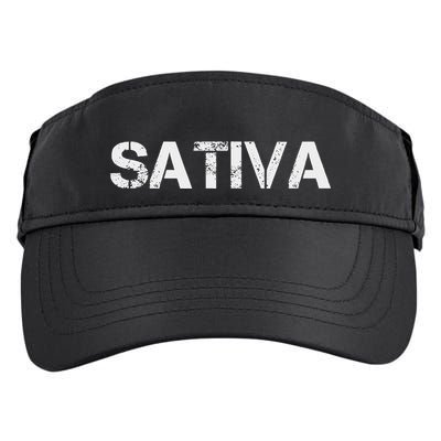 Sativa Marijuana Weed Cannabis Pot Smoker Adult Drive Performance Visor