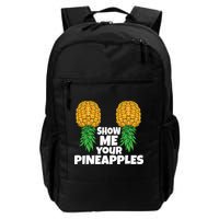 Show Me Your Pineapples Swinger Upside Down Pineapple Men Backpack