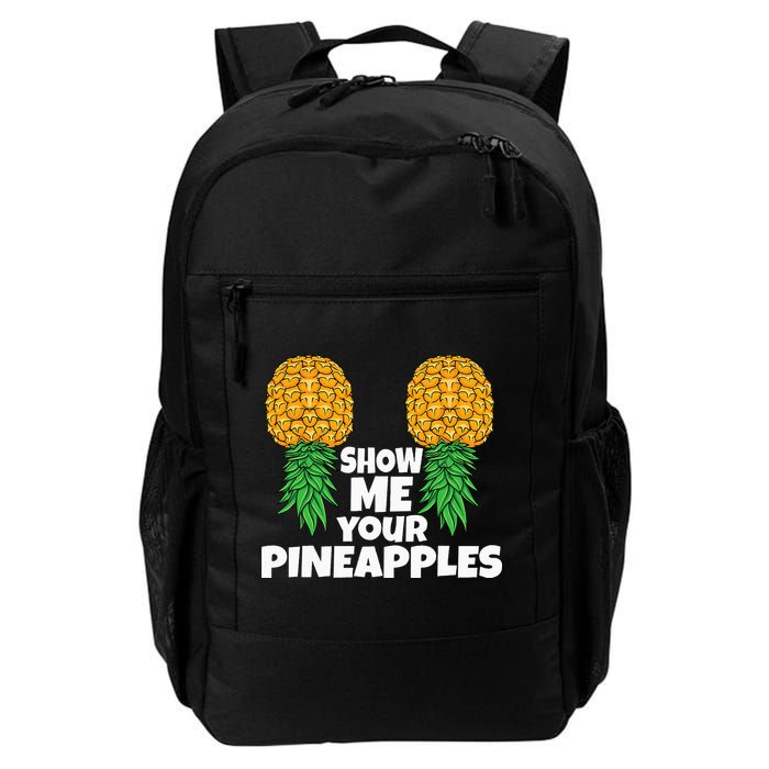 Show Me Your Pineapples Swinger Upside Down Pineapple Men Backpack