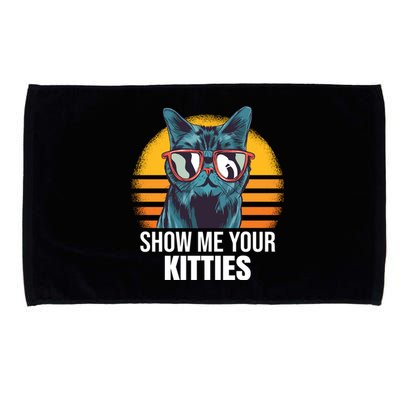 Show Me Your Kitties Cat Kitty Great Gift Microfiber Hand Towel