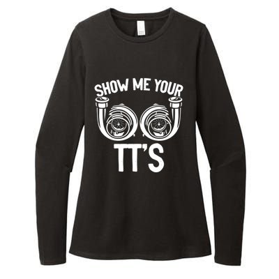 Show Me Your Tt Twin Turbo Racing Gift Womens CVC Long Sleeve Shirt