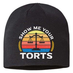 Show Me Your Torts Sustainable Beanie