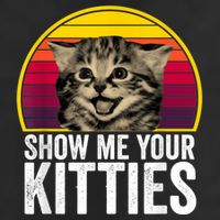 Show Me Your Kitties Cat Lover Retro Vintage Gift Hat