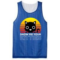 Show Me Your Kitties / Retro And Vintage Cats And Kitties Gift Mesh Reversible Basketball Jersey Tank