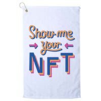 Show Me Your NFT Platinum Collection Golf Towel