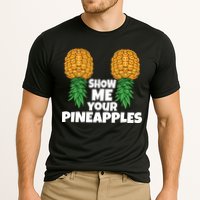 Show Me Your Pineapples Swinger Upside Down Pineapple Cool Gift Cooling Performance Crew T-Shirt