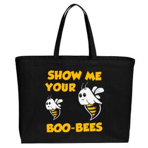 Show Me Your Boo Bees 1 Halloween Costume Gift Cotton Canvas Jumbo Tote