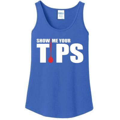 Show Me Your Tips Dart Player Dartboard Darts Gift Ladies Essential Tank