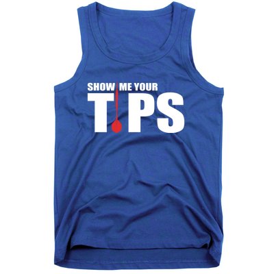 Show Me Your Tips Dart Player Dartboard Darts Gift Tank Top