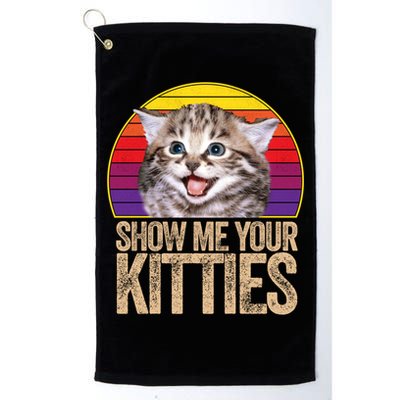 Show Me Your Kitties Great Gift Golf Towel