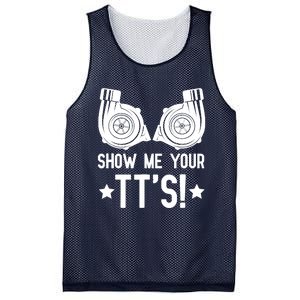 Show Me Your TTs Street Racing Twin Turbo Mesh Reversible Basketball Jersey Tank