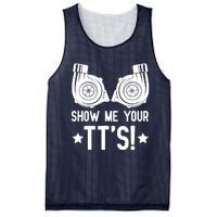 Show Me Your TTs Street Racing Twin Turbo Mesh Reversible Basketball Jersey Tank