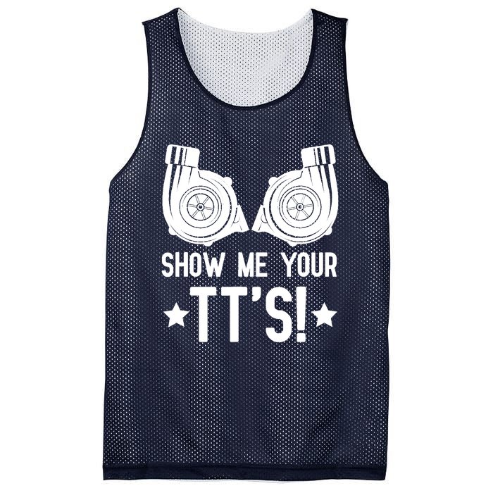 Show Me Your TTs Street Racing Twin Turbo Mesh Reversible Basketball Jersey Tank