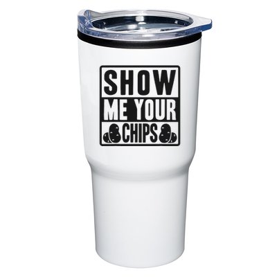 Show Me Your Chips Funny Potato Chips Tumbler