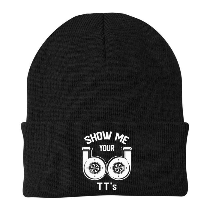 Show Me Your TT's Funny Twin Turbo Car Enthusiast Gift  Beanie